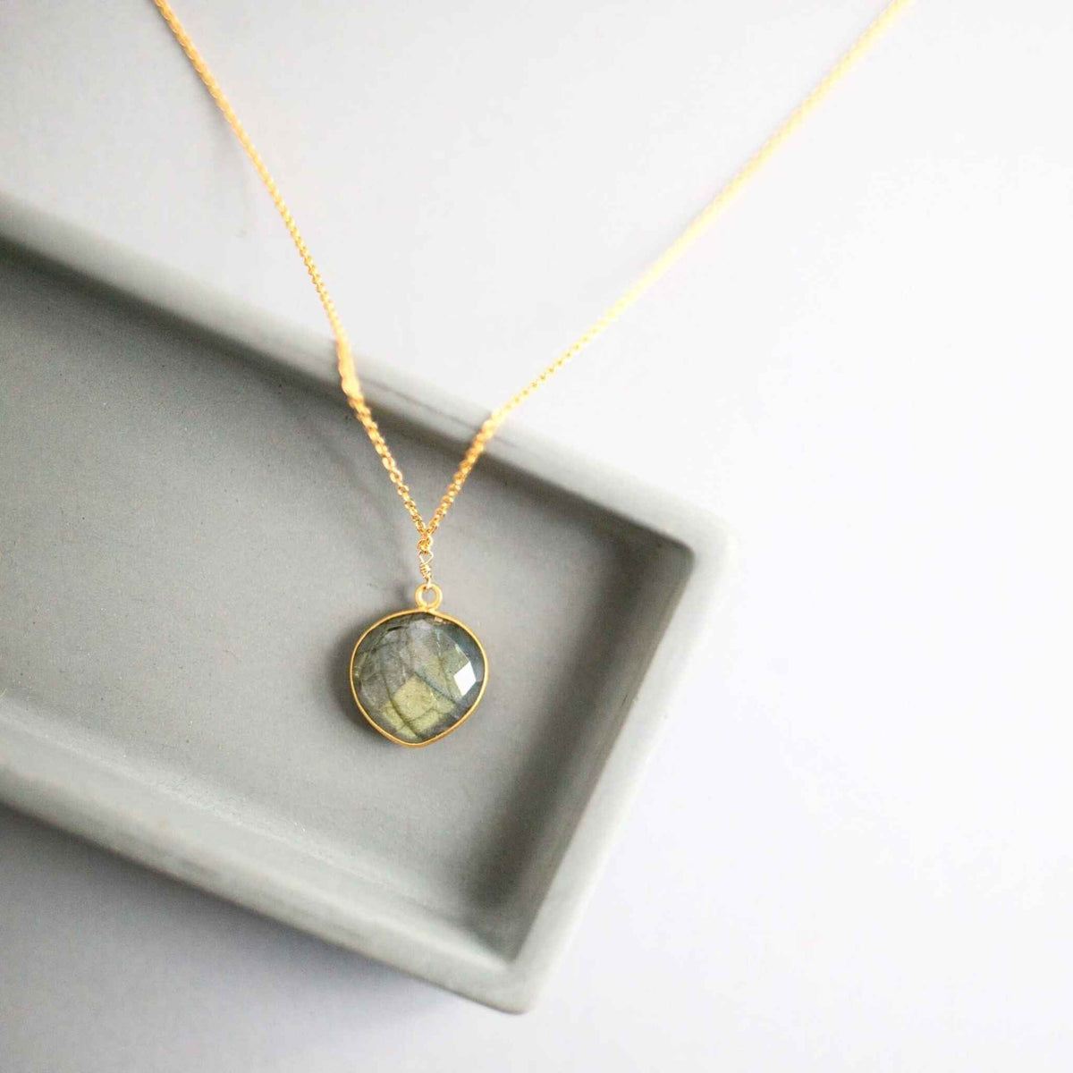 Labradorite PendantThe perfect, wear-with-everything, layering pendant. Indulge yourself with this exquisite, handmade Labradorite pendant. Crafted in 14k gold plated over fine ItalianNecklacesPARKEN JEWELRYVettedArcLabradorite Pendant