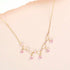 Rose Quartz Gemstone Mini Sparkler NecklaceDelicate, handmade gemstone chain.
- Rose Quartz gemstones- 16 - 18" long with 2" extender- Spring ring clasp- 14k gold plated fine Italian sterling silver- Gift boxNecklacesPARKEN JEWELRYVettedArcRose Quartz Gemstone