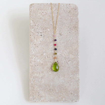 Peridot Green Quartz Yoga Pendant Necklace - GoldYoga pendants are designed for total simplicity.
- Peridot Quartz gemstones paired with multi color accent stones- 18-20" long with a 2" extender chain- Y pendant drNecklacesPARKEN JEWELRYVettedArcPeridot Green Quartz