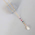 White Chalcedony Rainbow Yoga PendantYoga pendants are designed for total simplicity.
- White Chalcedony gemstones paired with multi color accent stones- 18-20" long with a 2" extender chain- Y pendant NecklacesPARKEN JEWELRYVettedArcWhite Chalcedony Rainbow Yoga Pendant