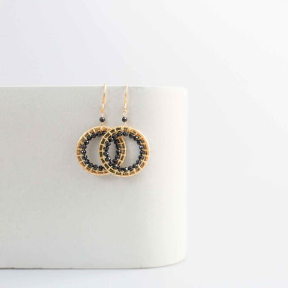 Black Spinel Mini Halo EarringsThe Halo collection was our very first one. Intended to symbolize the intricate, universal energy woven within us all. These small, sparkling Black Spinel earrings aEarringsPARKEN JEWELRYVettedArcBlack Spinel