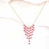Ruby Red Quartz Mini Fringe NecklaceThese super delicate necklaces are our unique gemstone version of fringe jewelry.
- Ruby Quartz gemstones- 17-19" long with a 2" extender chain- Spring ring clasp- 1NecklacesPARKEN JEWELRYVettedArcRuby Red Quartz