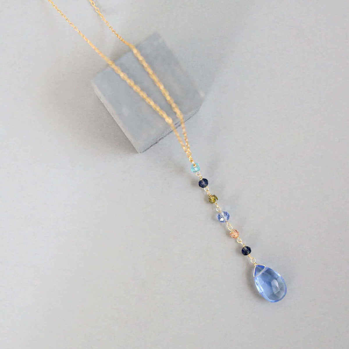 Gemstone Yoga PendantsYoga pendants are designed for total simplicity in 7 different gemstone options.
- 18-20" long with a 2" extender chain- Y pendant drop is 2" long
- Spring ring clasNecklacesPARKEN JEWELRYVettedArcGemstone Yoga Pendants