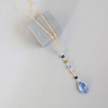 Gemstone Yoga PendantsYoga pendants are designed for total simplicity in 7 different gemstone options.
- 18-20" long with a 2" extender chain- Y pendant drop is 2" long
- Spring ring clasNecklacesPARKEN JEWELRYVettedArcGemstone Yoga Pendants