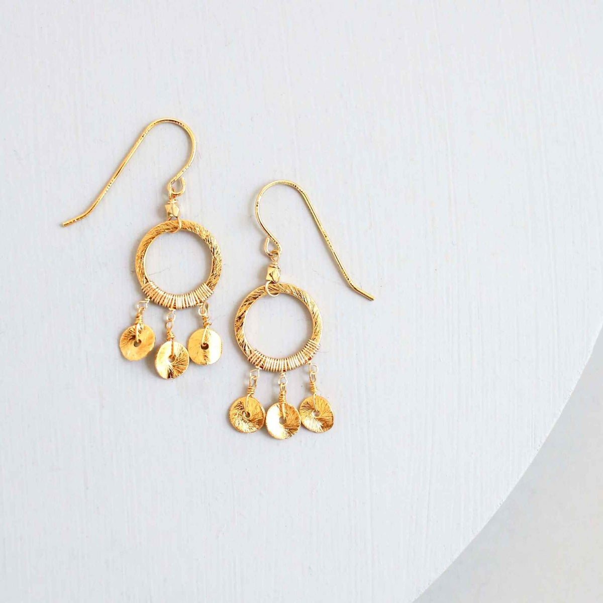 Mini Boho EarringsLive the dream (catcher) in our fun and playful Mini Boho Earrings! Uniquely handmade, these lightweight and delicate earrings are the perfect accessory for any outfEarringsPARKEN JEWELRYVettedArcMini Boho Earrings