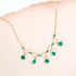 Green Onyx Mini Sparkler NecklaceDelicate, handmade gemstone chain.
- Green Onyx gemstones- 16 - 18" long with 2" extender- Spring ring clasp- 14k gold plated fine Italian sterling silver- Gift boxeNecklacesPARKEN JEWELRYVettedArcGreen Onyx Mini Sparkler Necklace