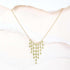 Peridot Mini Fringe NecklaceThese super delicate necklaces are our unique gemstone version of fringe jewelry.
- Peridot gemstones- 17-19" long with a 2" extender chain- Spring ring clasp- 14k gNecklacesPARKEN JEWELRYVettedArcPeridot Mini Fringe Necklace