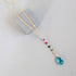 Neon Blue Quartz Yoga Pendant NecklaceYoga pendants are designed for total simplicity.
- Neon blue quartz gemstones paired with multi color gemstone accent stones- 18-20" long with a 2" extender chain- YNecklacesPARKEN JEWELRYVettedArcNeon Blue Quartz