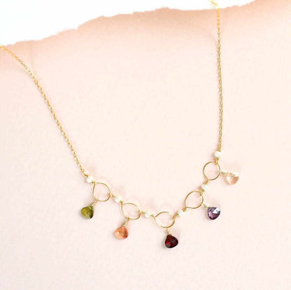 Blue Gemstone Mini Sparkler NecklaceWe like to think of this necklace as a delicate fairytale on a chain. Handmade with Aquamarine, Iolite and Aqua Blue Quartz gemstones
16 - 18" long with 2" extenderSNecklacesPARKEN JEWELRYVettedArcBlue Gemstone Mini Sparkler Necklace