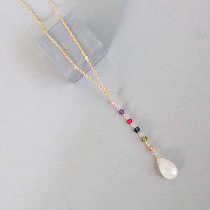 Gemstone Yoga PendantsYoga pendants are designed for total simplicity in 7 different gemstone options.
- 18-20" long with a 2" extender chain- Y pendant drop is 2" long
- Spring ring clasNecklacesPARKEN JEWELRYVettedArcGemstone Yoga Pendants