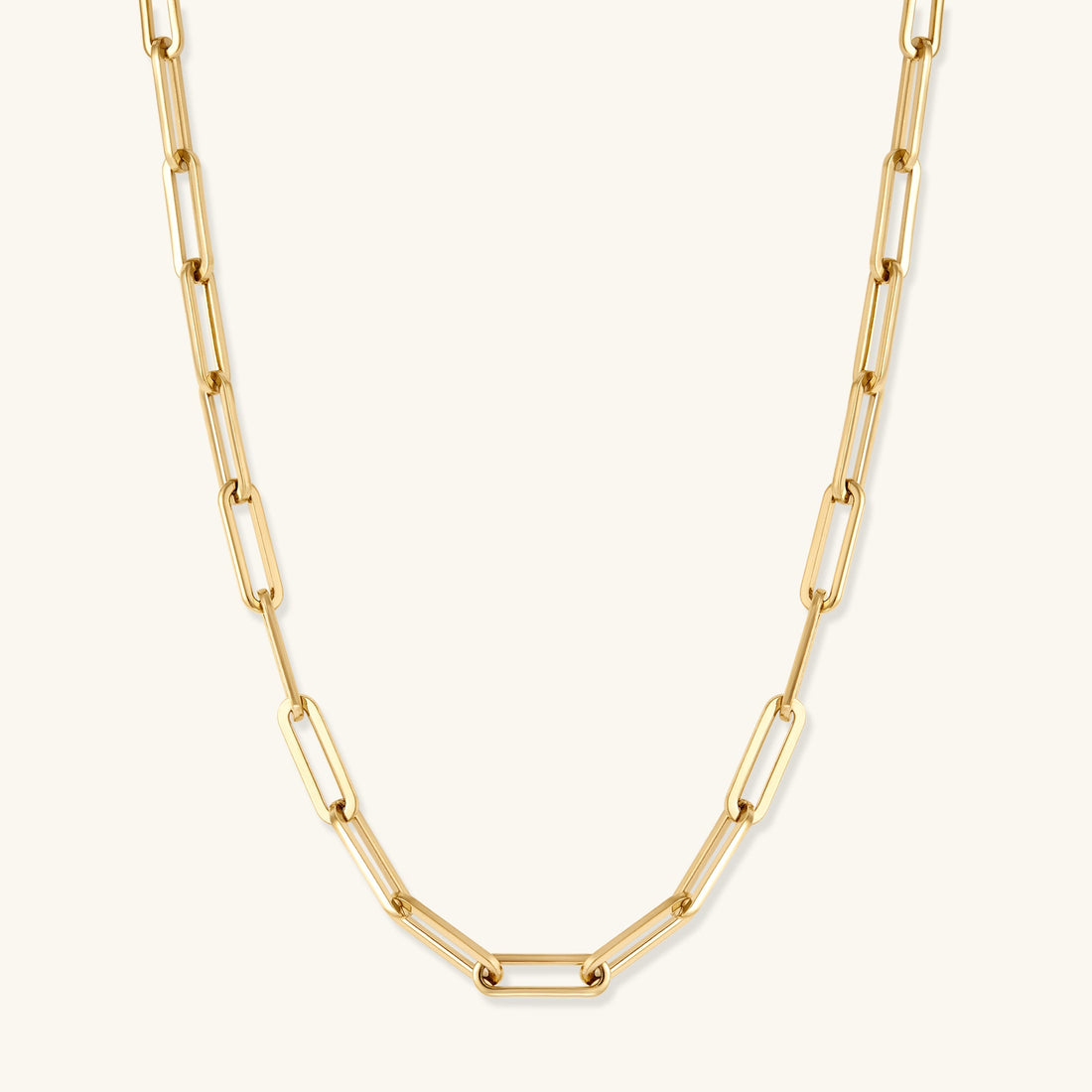 Large Paperclip Necklace