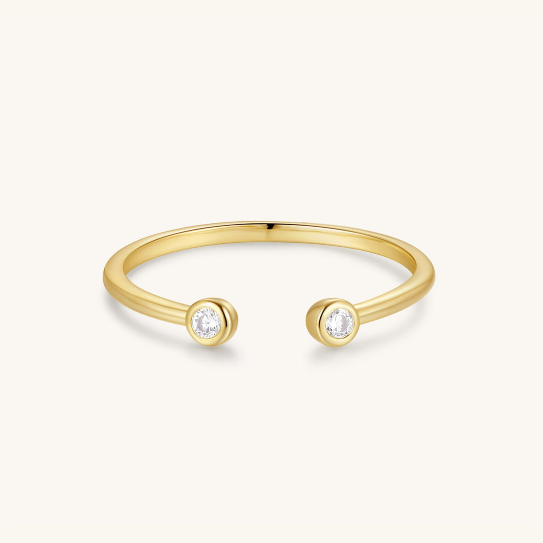 Open Bezel Ring