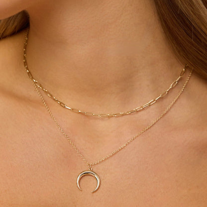 Crescent Moon Necklace