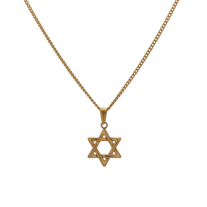 Star of David Pendant Set