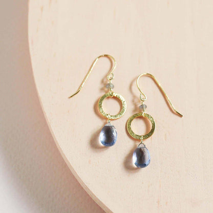 Tanzanite Quartz Silver Drop EarringsPretty and simple, these little gems will be your go-to earrings.
- Tanzanite quartz gemstones- 1.5" long- French hooks
- Rhodium plated .925 fine Italian sterling sEarringsPARKEN JEWELRYVettedArcTanzanite Quartz Silver Drop Earrings